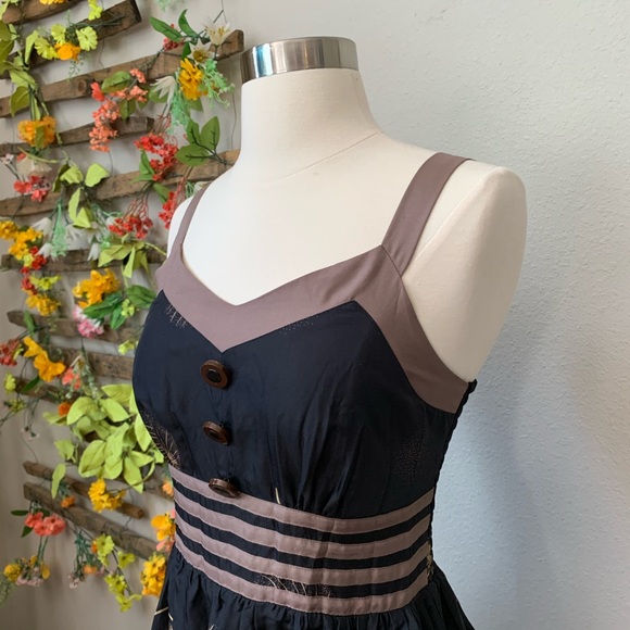 Burlapp Dandelion Wish Short Dress - Picture 2 of 3